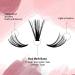 HxyGogo Wispy Cluster Lashes DIY Kit | Natural Look 8-16MM D Curl Individual Lashes | 280 pcs Reusable at Home Fluffy Extensions - Buy Online on SooperMarket.com