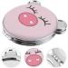 Minkissy Double-Sided Handheld Pig Compact Makeup Mirror for Women Girls - Travel and Bag Handbag Mirror - Creative and Stylish (Style 2) - Buy Online on SooperMarket.com