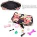 Shop Lokass 2-in-1 Cultural Bag | Waterproof Cosmetic & Travel Wash Bag for Women - Peony Design | 21x10x19cm - Buy Online on SooperMarket.com