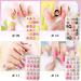 Kalolary Kids False Nail Kit - 288PCS Candy Pattern Full Cover Nails with Adhesive Tabs | Children's Day Gift for Little Girls Nail Art - Buy Online on SooperMarket.com