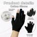 Buy Lilbitty Cotton Gloves - 3 Pairs Moisturizing Gloves for Dry Hands | Overnight Moisture Therapy | Black - Buy Online on SooperMarket.com