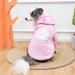 EXPAWLORER Princess Dog Hoodie with Leash Hole - Pink Winter Coat for Girl Dogs - Buy Online on SooperMarket.com