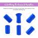 Sensory Chew Tubes 3-Pack for Babies 3+ Months - Silicone Teether Toys for Autistic and ADHD Chewers - Y Style Teether in Green, Blue, Orange - Buy Online on SooperMarket.com