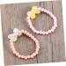 Ibasenice 6 Pcs Children's Arch Bracelets - Candy-Colored Loop Bracelets for Kids | Nausea Relief & Princess Accessories - Buy Online on SooperMarket.com