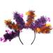 Halloween Headbands Pumpkin Ghost Bat Skeleton Colorful Wool Strips Halloween Hair Bands Halloween Accessories for Adults Halloween Headwear Favors Bat Pumpkin - Buy Online on SooperMarket.com