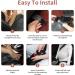 Pregnancy Seat Belt Car Seat Safety Clip - Maternity Car Seat Adjuster for Unborn Baby Safety - Black - Buy Online on SooperMarket.com