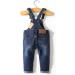 KIDSCOOL SPACE Baby Boy Girl Jean Overalls | Toddler Slim Cute Denim Jumper 18-24 Months Blue-2086 - Buy Online on SooperMarket.com