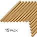 15 Bronze Glue Gun Sealing Wax Sticks for Retro Vintage Stamp and Letter | Ideal for Wedding Invitations, Cards, Envelopes, Snail Mails, Gifts - Buy Online on SooperMarket.com