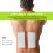 AUVON Extra Large Tens Unit Replacement Pads 4'' x 8 (2 Pcs) - Premium Reusable Electrodes for Waist and Lower Back Pain Relief - Latex-Free Tens Patches with Self-Stick Performance (Non-Irritating) - Buy Online on SooperMarket.com