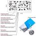 Cute Cats Nail Art Stamping Plates Set - Animals Design for Women and Girls - Buy Online on SooperMarket.com