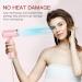 Super Mini Ionic Hair Dryer - High-Speed Travel Blow Dryer with 200 Million Negative Ions 110 000RPM Brushless Motor - Pink Lightweight & Portable for Home Salon - Buy Online on SooperMarket.com