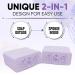 T.Taio Esponjabon Soap Sponge Variety Pack - 6-Pack Shower Sponge & Bath Scrubber Set - Mother of Pearl, Aloe Vera, Lavender, Charcoal, Cucumber-Melon, Oatmeal - Exfoliating Massage Face Sponge - Bathroom Accessories - Buy Online on SooperMarket.com