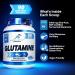 CONFIDENT SPORTS - 100% Pure Micronized Pharmaceutical Grade Glutamine Powder 125 Gram 25 Servings 25 Servings (Pack of 1) - Buy Online on SooperMarket.com