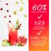 Frutta Max 4 x 500ml Light Fitness Syrup - Cherry Apricot Raspberry Mango | Sugar-Free | 60% Fruit Content | With Stevia - Buy Online on SooperMarket.com