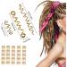 CUHZA 28 Pieces Dreadlock Beads Spiral Hair Clips Rings Hair Jewelry Hair Jewelry Braids Hair Beads Hair Rings Hair Spirals Unisex (Gold) - Buy Online on SooperMarket.com