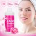 Rose Eyelash Extension Cleanser 1L - Professional Foaming Shampoo for Natural Lash Care - Paraben & Sulfate Free - 33.8 Fl Oz - Buy Online on SooperMarket.com