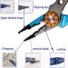 Lixada 20cm Multifunctional Fishing Pliers - Outdoor Line Cutter & Hook Remover Tackle Tool - Blue - Buy Online on SooperMarket.com