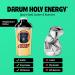 Holy Energy Gaming Booster Peach Panther - 50 Portions | Vegan Focus Drink with 100% Natural Fruit Aromas - Peach & Apricot Flavor - Buy Online on SooperMarket.com