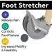 ProHeal Foot Rocker Calf Stretcher with Spiked Ball Massager for Plantar Fasciitis & Achilles Tendonitis - Blue/Yellow - Lower Leg Pain Relief - Buy Online on SooperMarket.com