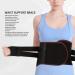 HEEPDD Lumbar Support Belt - Soft Black Cool Waist Protector for Sports | International Shipping Available - Buy Online on SooperMarket.com