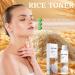 Trendyfave Rice Toner for Face Skincare Rice Water Sooths Skin Anti-Wrinkle Care Natural Rice Face Hydrating Toner Natural Glow Essence Toning Solution with Rice Extract for All Skin Type - Buy Online on SooperMarket.com