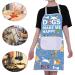 BNQL Waterproof Dog Cooking Apron | Cute Puppy Care Gift & Groomer Essential - Make Dogs Happy! - Buy Online on SooperMarket.com
