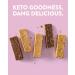 Dang Keto Bar Peanut Butter - 12 Pack (1.4 oz Each) | Low Carb Snack - Buy Online on SooperMarket.com