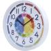 Lafocuse Silent Colorful Learning Wall Clock for Kids | Non-Ticking 30cm Children's Clock for Boys & Girls - Perfect for Kindergarten & School - Buy Online on SooperMarket.com