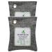 Lijuang air purifier bag 2 pieces (2x100g) Natural air purification bags bamboo activated carbon odor remover Nature Fresh Air purifier for car apartment car air -fresh bedroom cupboards