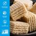 Loacker Quadratini Vanilla Wafer Cookies | 6-Pack | Crispy Mini Wafers with Vanilla Cream | Perfect Snack & Dessert | Non-GMO & No Artificial Flavors - Buy Online on SooperMarket.com