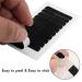 120 Pcs Double Sided Hair Extension Tape Tabs - Black | Replacement Tape for Tape in Hair Extensions - Ideal for Wig Supplies & Hair Salons - Buy Online on SooperMarket.com