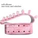 Silicone Wall Mounted Makeup Brush Holder - Brushes Storage Organizer for Bathroom - Mounts to Mirror or Tile - Toothbrush Holder - Buy Online on SooperMarket.com