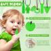 5Pcs Green Sensory Chew Necklace for Kids - Food Grade Silicone Teether Toy for Autism, Anxiety, Biting Needs - Buy Online on SooperMarket.com