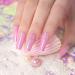Mermaid Effect Pearl Glitter Gel Polish - Reflective Sparkle Shiny Clear Pastel Nail Gel - 7.5ml - UV/LED Lamp Cure - Nail Art Manicure - Buy Online on SooperMarket.com