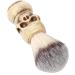 Chrees Men's Beard Shaving Set - Stainless Steel Bowl Skeleton Head Brush & Soap Dish for a Perfect Shave - Buy Online on SooperMarket.com
