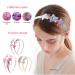 Fishdown Girls Glitter Headbands - 6Pcs Toddler Sequin Non-slip Hair Bands for Kids, Multicolor - Buy Online on SooperMarket.com