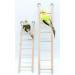 Wooden Bird Parrot Cage Climbing Ladder Toy - 2pcs (5 Step & 7 Step) - Buy Online on SooperMarket.com