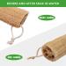 Organic Natural Bath Loofahs 6 Pack for Men and Women - Exfoliating Body Scrubber Sponges for Deep Cleaning - Includes 2 Wall Hooks - Buy Online on SooperMarket.com