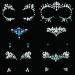 Self-Adhesive Rhinestone Face Gems Set - 6 Sets + 15 Colors 900pcs Face Jewels for Makeup, Music Festivals - Women, Men, Kids - Buy Online on SooperMarket.com