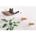 Ruby Road Cat Hammock Wall Mounted Shelf with Steps - Modern Cat Bed for Large Cats - Cat Furniture for Sleeping, Playing, Climbing, and Lounging - Buy Online on SooperMarket.com