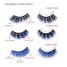 Miaowang 6D Magnetic Blue Eyelashes and Eyeliner Kit - 3 Styles with Tweezers (Blue) - Buy Online on SooperMarket.com