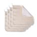 4 Pack Exfoliating Face Body Wash Cloth Towel Soft-Weave Scrub Towel Cloth Beauty Skin Home Massage Bath Cloth for Skin Care Shower Scrubber Remove Dead Skin 4pcs