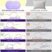 KEEPMOV Cervical Memory Foam Pillow - Pain Relief Neck Pillows - Ergonomic Support for Neck and Shoulder - Contour Bed Pillow for Side, Back, Stomach Sleepers - Buy Online on SooperMarket.com