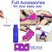 Alledomain 10Pcs 10ml Essential Oils Roller Bottles - Cobalt Blue Glass Rollers with Stainless Steel Balls | International Shipping Available - Buy Online on SooperMarket.com