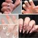 Faceynde Silicone Nail Stamp Kit | French Tip Nail Art Stamper | DIY Jelly Nails Scrub Included - Perfect for Nail Art Enthusiasts - Buy Online on SooperMarket.com