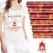 Tintnut Flame HTV 12x10 inch 6 Sheet Winter Fire Heat Transfer Vinyl for DIY T-Shirts - Buy Online on SooperMarket.com