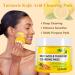 Turmeric Kojic Acid Cleansing Pads - Brightening Face Scrub for Dark Spots | 50pcs Gentle & Safe Skin Balance - Buy Online on SooperMarket.com