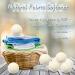 Erosbon Organic Wool Dryer Balls 8 Pack - Natural Fabric Softener for Sensitive Skin - Baby Safe & Hypoallergenic - Reduce Wrinkles & Save Time - Buy Online on SooperMarket.com