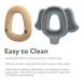 Nuby Natural Wood & Silicone Teether Elephant (80802) 3M+ Gray - Pack of 2 - Buy Online on SooperMarket.com