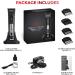 LIVIVO Digital Hair Clipper and Beard Trimmer Wireless Grooming Set with Extra Sharp Long Lasting Blades and Multiple Trimmer Attachments - Buy Online on SooperMarket.com